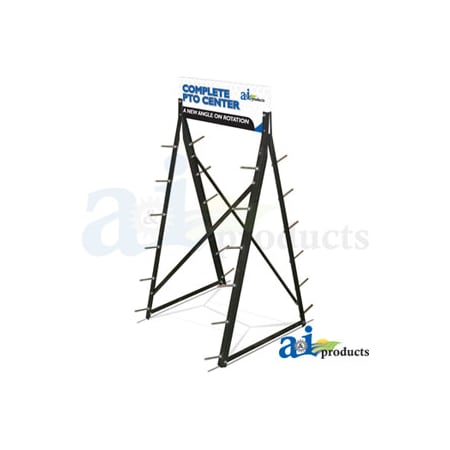 A & I Products PTO Display Rack 1" x1" x1" A-RACK